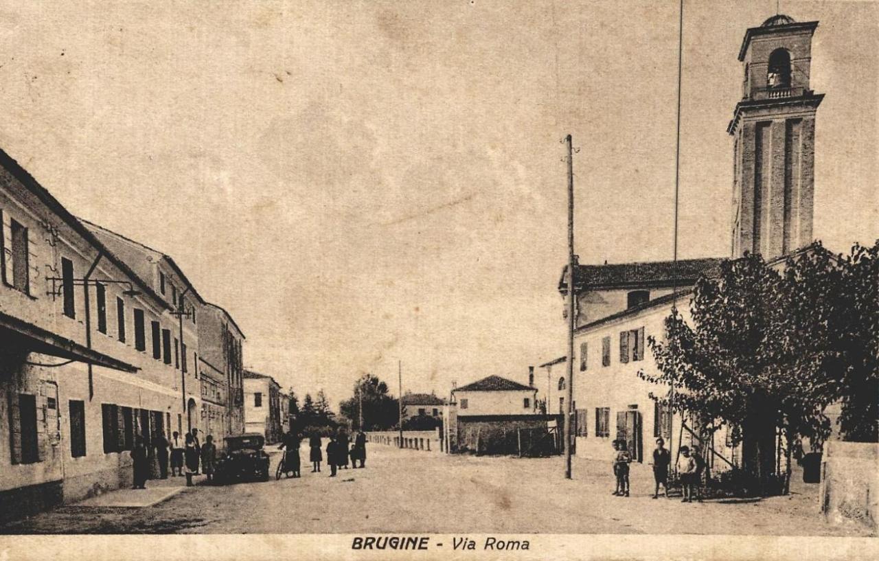 Room In Guest Room - Single Room Between Padua And Chioggia Brugine 外观 照片